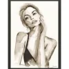 Art Print A Womans Face