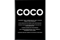 Art Print Chanel Quotes FA-95