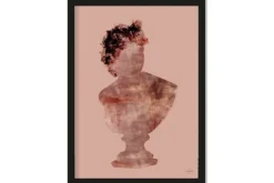 Art Print Eroded Roman Sculpture
