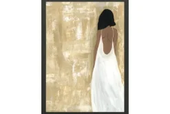 Art Print She Opened Her Heart