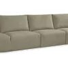 Bankstel Taupe Rocca