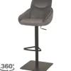 Barkruk Antraciet Cosmo DX-74.017 Beauty