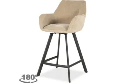 Barkruk taupe 250181 Bliss II
