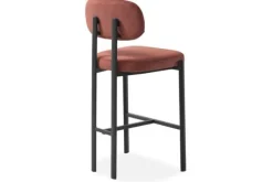 Barkruk Wave Burned Orange - Black Rivano