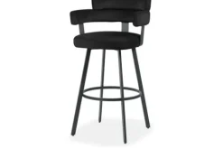 Barkruk Zwart HU-77.027 Bardio