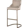 Barstoel 211184 Khaki Velvet Bolton