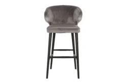 Barstoel 210465 Stone Velvet Indigo