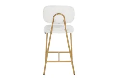 Barstoel 210692 White Bouclé Xenia