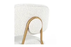 Barstoel 210692 White Bouclé Xenia