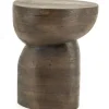 Bijzettafel - bruin | 230284 Cobble