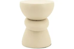 Bijzettafel beige 250204 Kerun