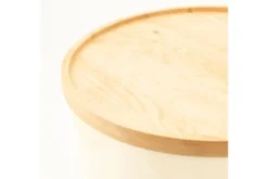 Bijzettafel Beige 250337 Tondo