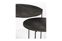 Bijzettafels black Mason