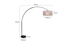 Booglamp 9833ZW Stresa