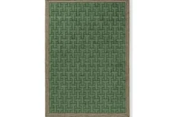 Buitenkleed TB T Monogram Jade Green 455807 Outdoor | Brink & Campman