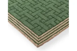 Buitenkleed TB T Monogram Jade Green 455807 Outdoor | Brink & Campman