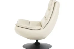 Draaifauteuil - beige boho leder | 95937 Sven