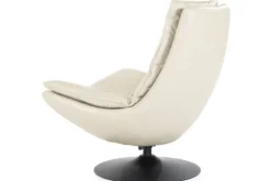Draaifauteuil - beige boho leder | 95937 Sven