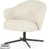 Draaifauteuil 96348 beige Connor
