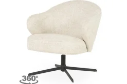 Draaifauteuil 96348 beige Connor