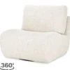 Draaifauteuil 96303 beige Lucia