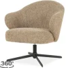 Draaifauteuil 96350 bruin Connor