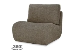 Draaifauteuil 96305 bruin Lucia