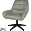 Draaifauteuil - Chicago Grey Toma
