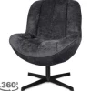 Draaifauteuil - Movie Antraciet Mellon