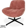 Draaifauteuil - old pink | 230318 Derby