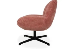 Draaifauteuil - old pink | 230318 Derby