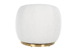 Draaifauteuil 210713 White Bouclé Jago