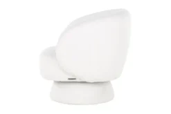 Draaifauteuil 211089 White Furry  Senna