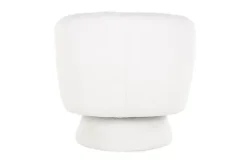 Draaifauteuil 211089 White Furry  Senna