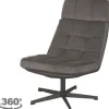 Draaifauteuil Antraciet CH-73.021 Alvar