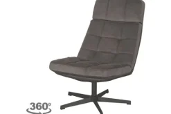Draaifauteuil Antraciet CH-73.021 Alvar