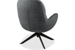 Draaifauteuil Antraciet Elvis