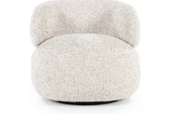 Draaifauteuil Beige 96107 Maeve