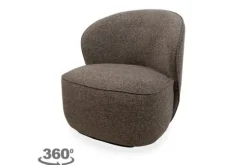 Draaifauteuil Brown Avi