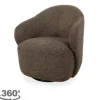 Draaifauteuil Brown Jimi