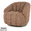 Draaifauteuil burgundy 250188 Sogno