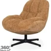 Draaifauteuil Cognac WX-67.008 Huxley