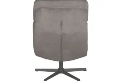 Draaifauteuil met hocker Antraciet CH-73.022 Alvar