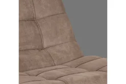 Draaifauteuil met hocker Taupe CH-73.028 Alvar
