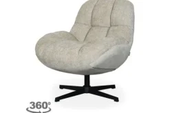 Draaifauteuil Mushroom WX-67.007 Huxley