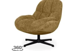 Draaifauteuil Mustard WX-67.010 Huxley