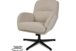 Draaifauteuil Naturel CH-73.013 Moss