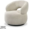 Draaifauteuil Naturel GA-80.213 Nusenna