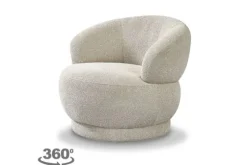 Draaifauteuil Naturel GA-80.208 Alvito