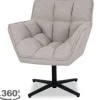 Draaifauteuil Naturel IH-50.203 Ian